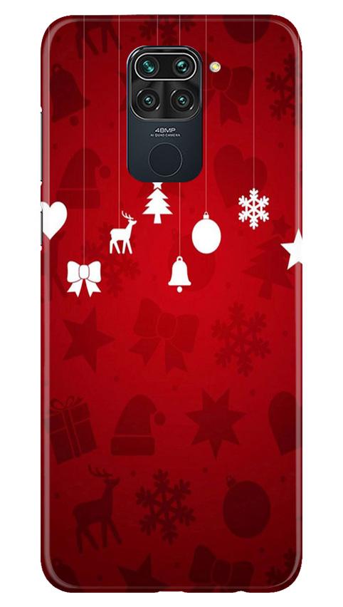 Christmas Mobile Back Case for Redmi Note 9 (Design - 78) Christmas Case for Redmi Note 9
