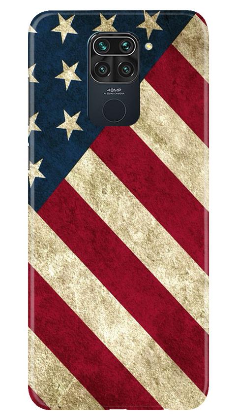 America Mobile Back Case for Redmi Note 9 (Design - 79) America Case for Redmi Note 9