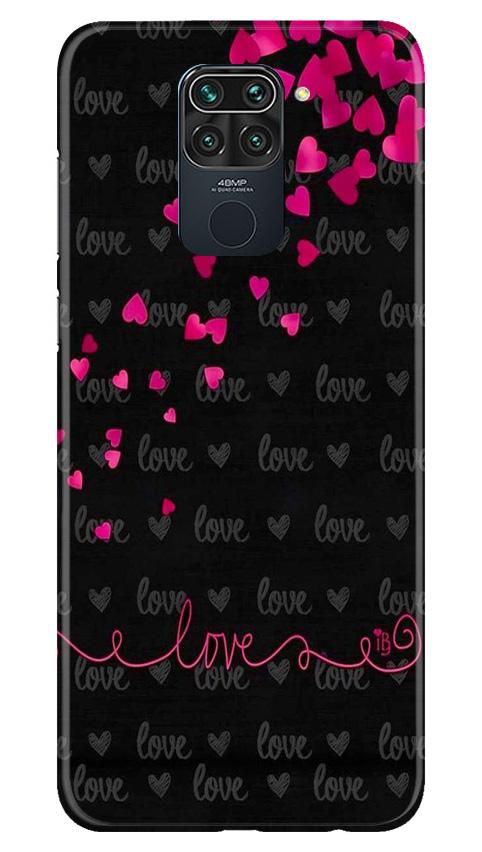 Love in Air Mobile Back Case for Redmi Note 9 (Design - 89) Love in Air Case for Redmi Note 9