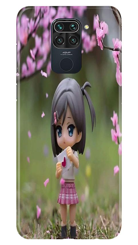 Cute Girl Mobile Back Case for Redmi Note 9 (Design - 92) Cute Girl Case for Redmi Note 9