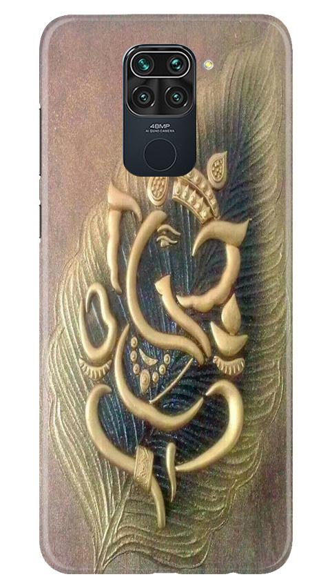 Lord Ganesha Mobile Back Case for Redmi Note 9 (Design - 100) Lord Ganesha Case for Redmi Note 9