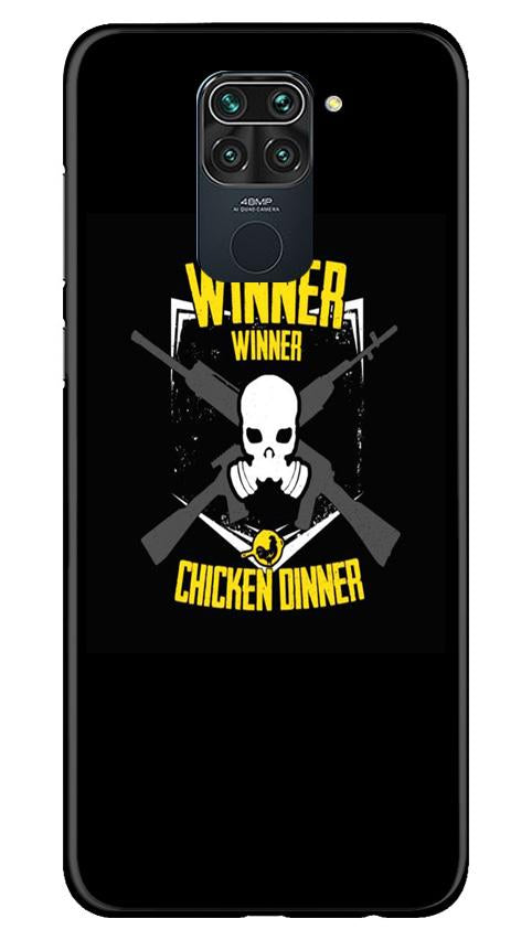 Winner Winner Chicken Dinner Mobile Back Case for Redmi Note 9 (Design - 178) Winner Winner Chicken Dinner Case for Redmi Note 9 (Design - 178)