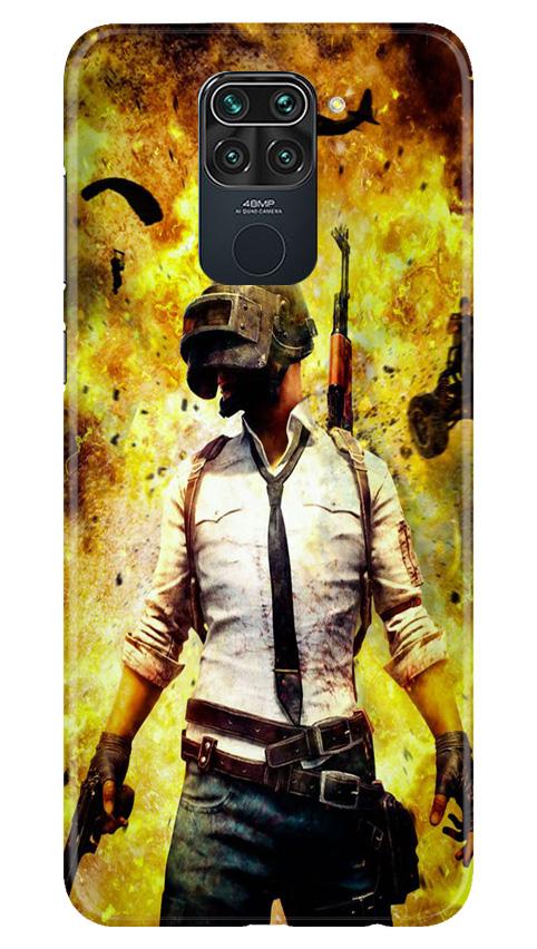 Pubg Mobile Back Case for Redmi Note 9 (Design - 180) Pubg Case for Redmi Note 9 (Design - 180)