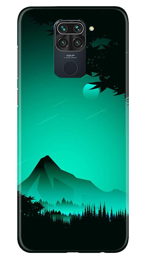 Moon Mountain Mobile Back Case for Redmi Note 9 (Design - 204) Moon Mountain Case for Redmi Note 9 (Design - 204)