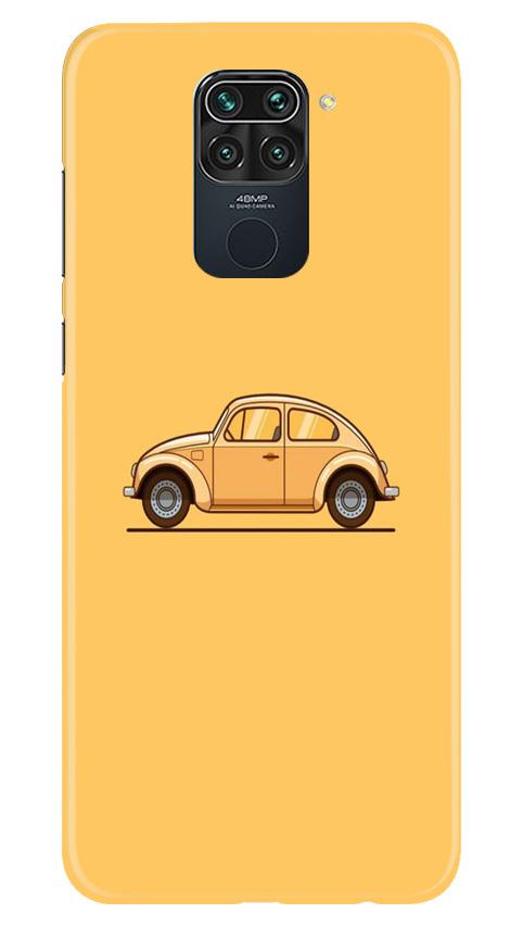 Vintage Car Mobile Back Case for Redmi Note 9 (Design - 262) Vintage Car Case for Redmi Note 9 (Design No. 262)