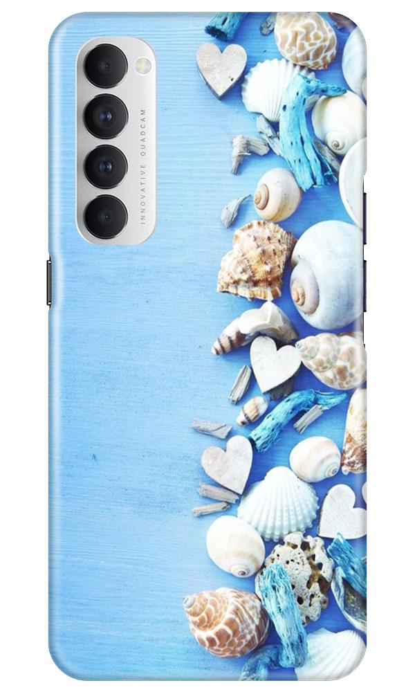 Sea Shells2 Mobile Back Case for Oppo Reno4 Pro (Design - 64) Sea Shells2 Case for Oppo Reno4 Pro