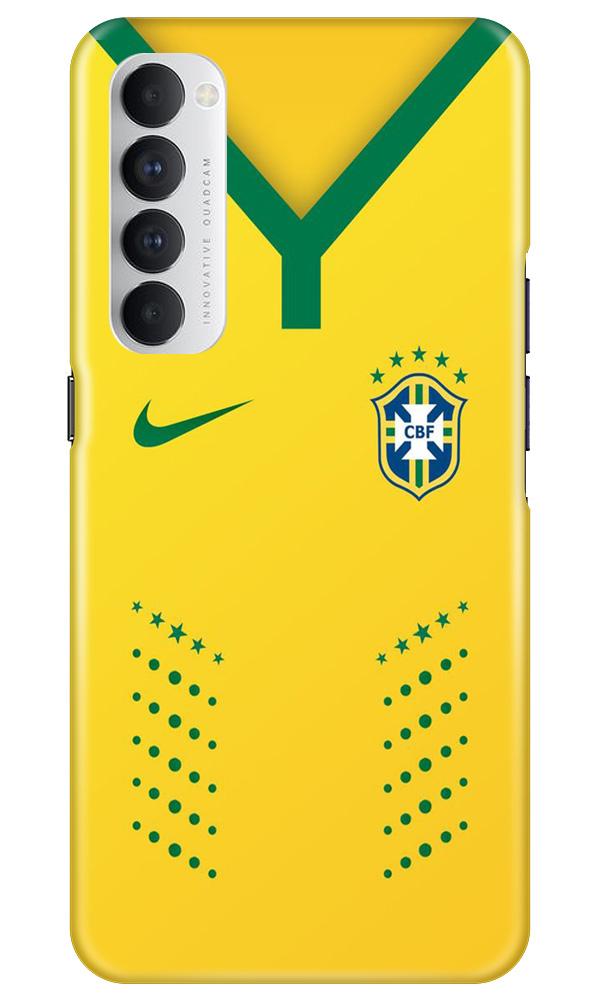 Brazil Mobile Back Case for Oppo Reno4 Pro (Design - 176) Brazil Case for Oppo Reno4 Pro (Design - 176)