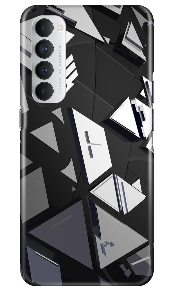 Modern Art Mobile Back Case for Oppo Reno4 Pro (Design - 230) Modern Art Case for Oppo Reno4 Pro (Design No. 230)