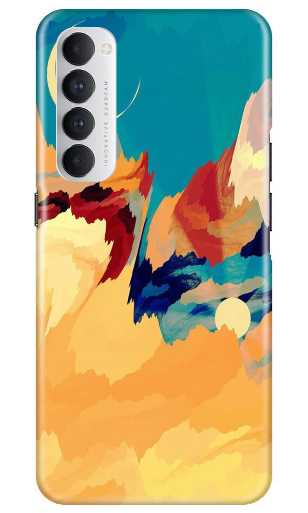 Modern Art Mobile Back Case for Oppo Reno4 Pro (Design - 236) Modern Art Case for Oppo Reno4 Pro (Design No. 236)