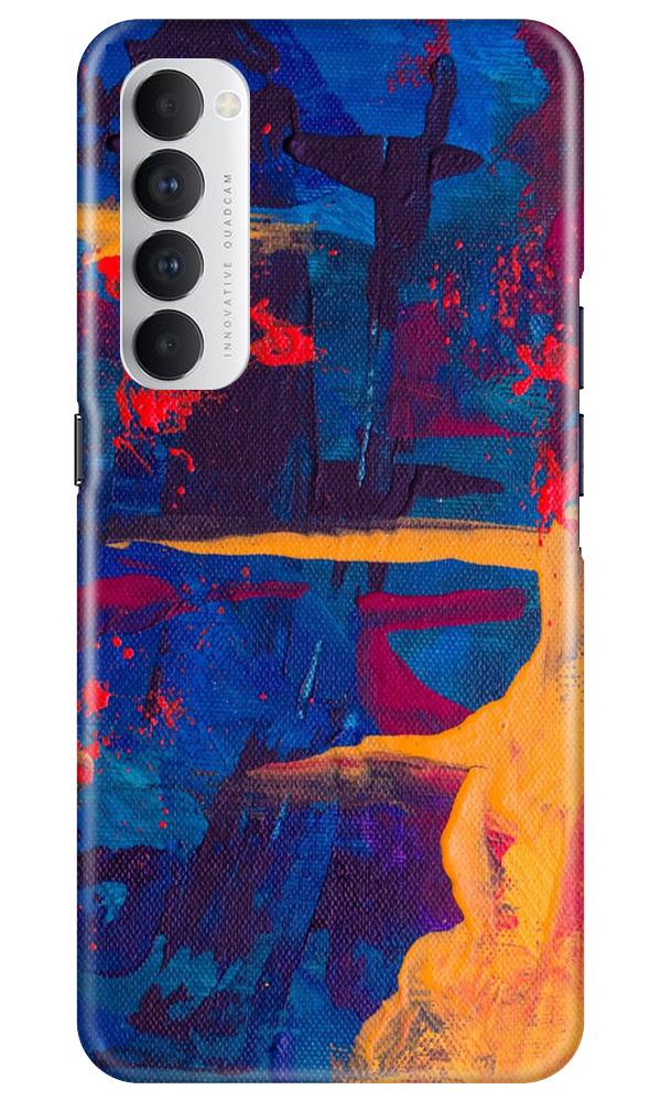Modern Art Mobile Back Case for Oppo Reno4 Pro (Design - 238) Modern Art Case for Oppo Reno4 Pro (Design No. 238)