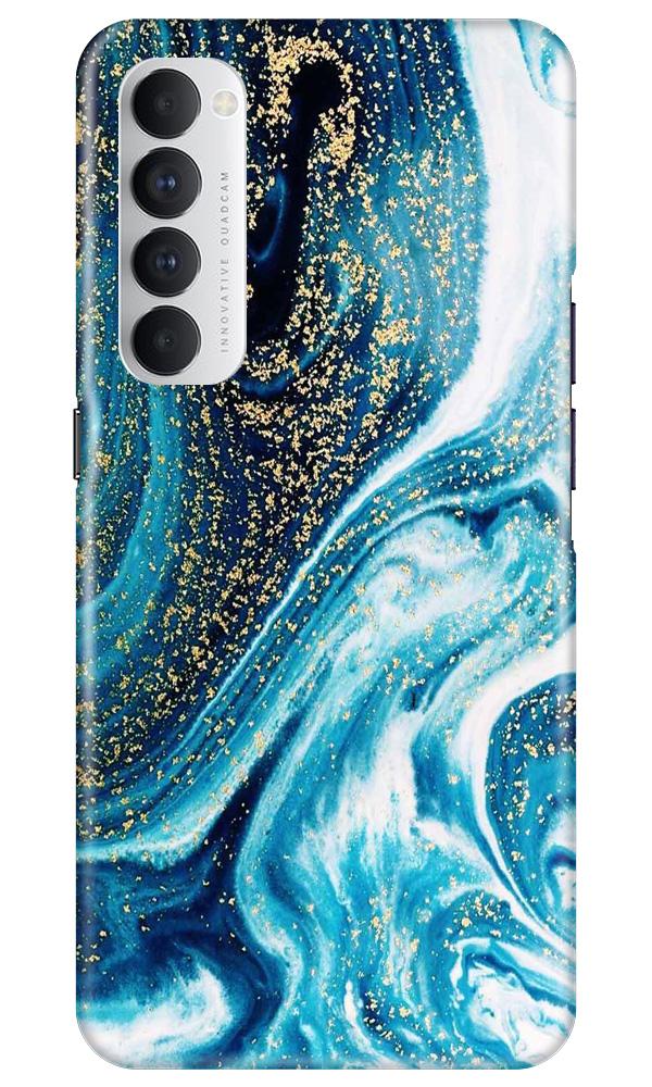 Marble Texture Mobile Back Case for Oppo Reno4 Pro (Design - 308) Marble Texture Mobile Back Case for Oppo Reno4 Pro (Design - 308)