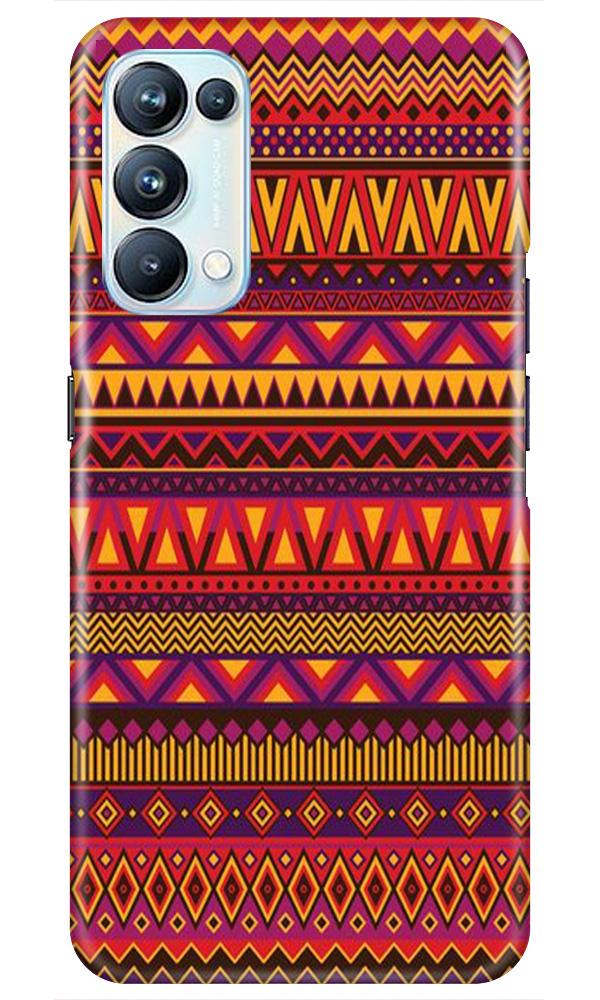 Zigzag line pattern2 Mobile Back Case for Oppo Reno5 Pro (Design - 10) Zigzag line pattern2 Case for Oppo Reno5 Pro