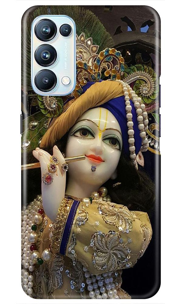 Lord Krishna3 Mobile Back Case for Oppo Reno5 Pro (Design - 18) Lord Krishna3 Case for Oppo Reno5 Pro
