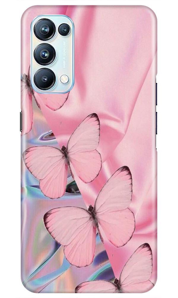 Butterflies Mobile Back Case for Oppo Reno5 Pro (Design - 26) Butterflies Case for Oppo Reno5 Pro