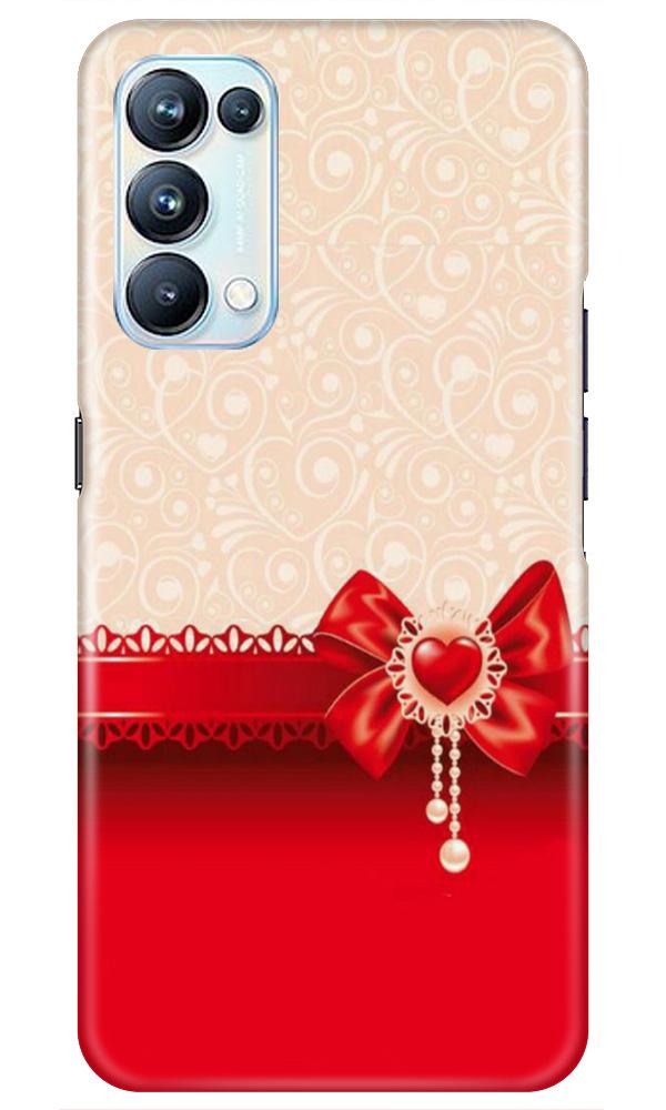 Gift Wrap3 Mobile Back Case for Oppo Reno5 Pro (Design - 36) Gift Wrap3 Case for Oppo Reno5 Pro