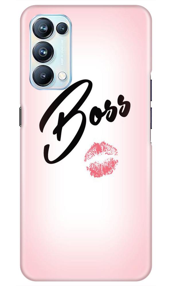 Boss Mobile Back Case for Oppo Reno5 Pro (Design - 59) Boss Case for Oppo Reno5 Pro