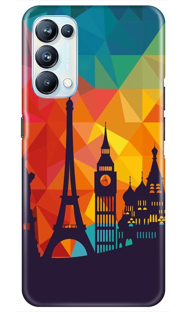 Eiffel Tower2 Mobile Back Case for Oppo Reno5 Pro (Design - 91) Eiffel Tower2 Case for Oppo Reno5 Pro