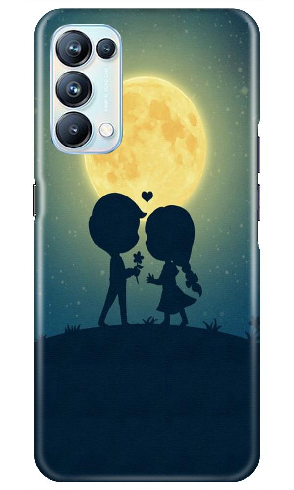 Love Couple Mobile Back Case for Oppo Reno5 Pro (Design - 109) Love Couple Case for Oppo Reno5 Pro (Design - 109)