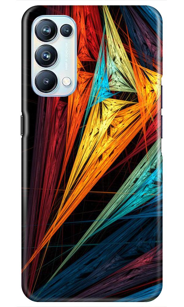 Modern Art Mobile Back Case for Oppo Reno5 Pro (Design - 229) Modern Art Case for Oppo Reno5 Pro (Design No. 229)