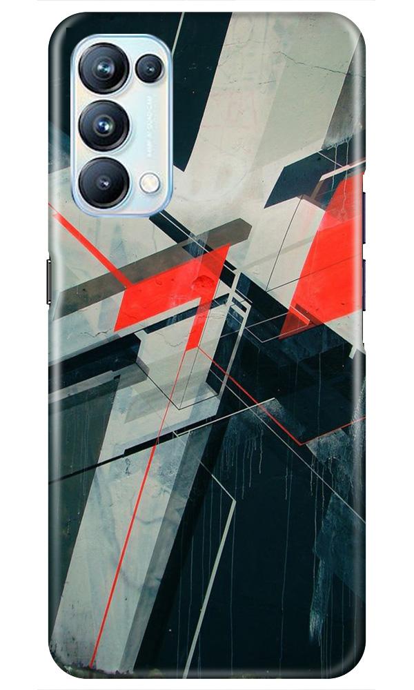 Modern Art Mobile Back Case for Oppo Reno5 Pro (Design - 231) Modern Art Case for Oppo Reno5 Pro (Design No. 231)