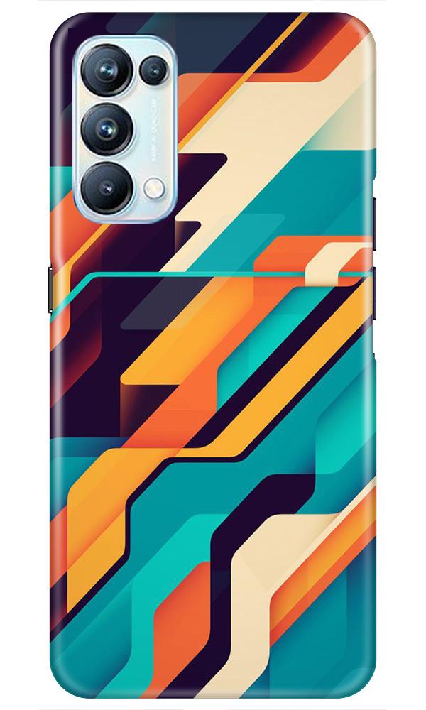 Modern Art Mobile Back Case for Oppo Reno5 Pro (Design - 233) Modern Art Case for Oppo Reno5 Pro (Design No. 233)