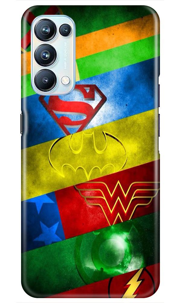 Superheros Logo Mobile Back Case for Oppo Reno5 Pro (Design - 251) Superheros Logo Case for Oppo Reno5 Pro (Design No. 251)