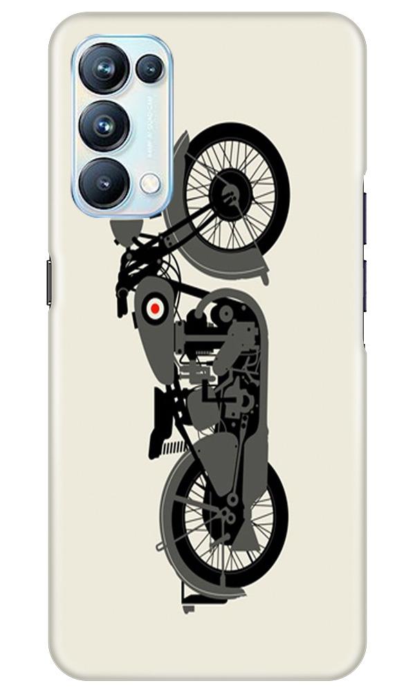 MotorCycle Mobile Back Case for Oppo Reno5 Pro (Design - 259) MotorCycle Case for Oppo Reno5 Pro (Design No. 259)