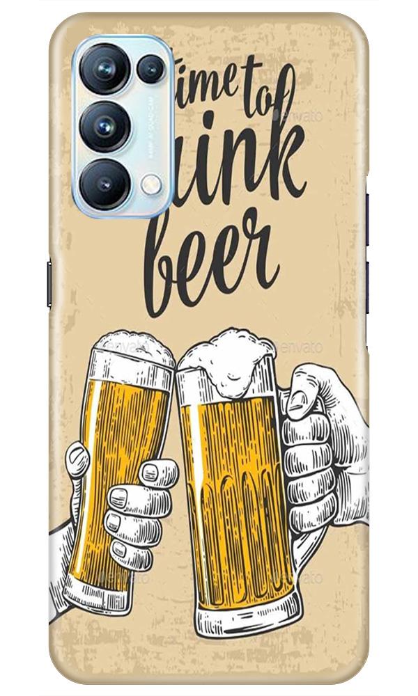 Drink Beer Mobile Back Case for Oppo Reno5 Pro (Design - 328) Drink Beer Mobile Back Case for Oppo Reno5 Pro (Design - 328)