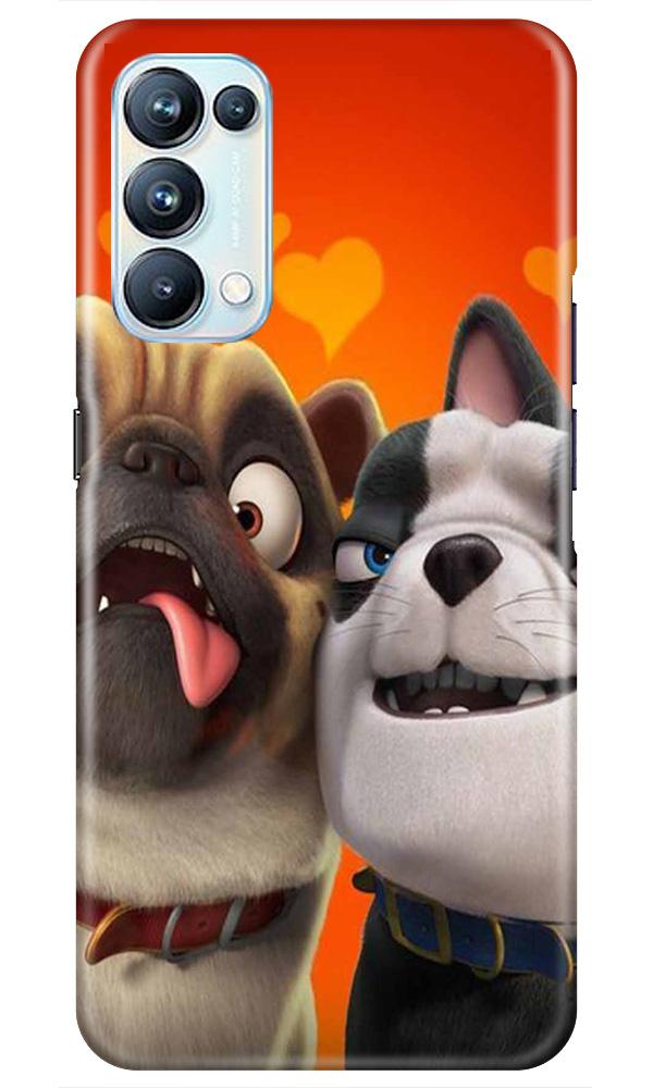 Dog Puppy Mobile Back Case for Oppo Reno5 Pro (Design - 350) Dog Puppy Mobile Back Case for Oppo Reno5 Pro (Design - 350)