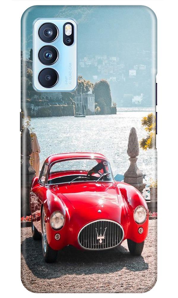 Vintage Car Mobile Back Case for Oppo Reno6 5G (Design - 51) Vintage Car Case for Oppo Reno6 5G