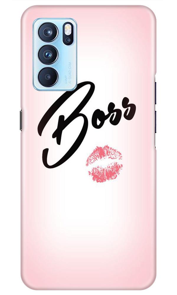 Boss Mobile Back Case for Oppo Reno6 5G (Design - 59) Boss Case for Oppo Reno6 5G