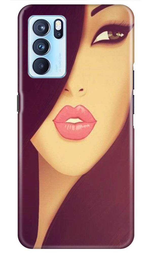 Girlish Mobile Back Case for Oppo Reno6 5G (Design - 130) Girlish Case for Oppo Reno6 5G (Design - 130)