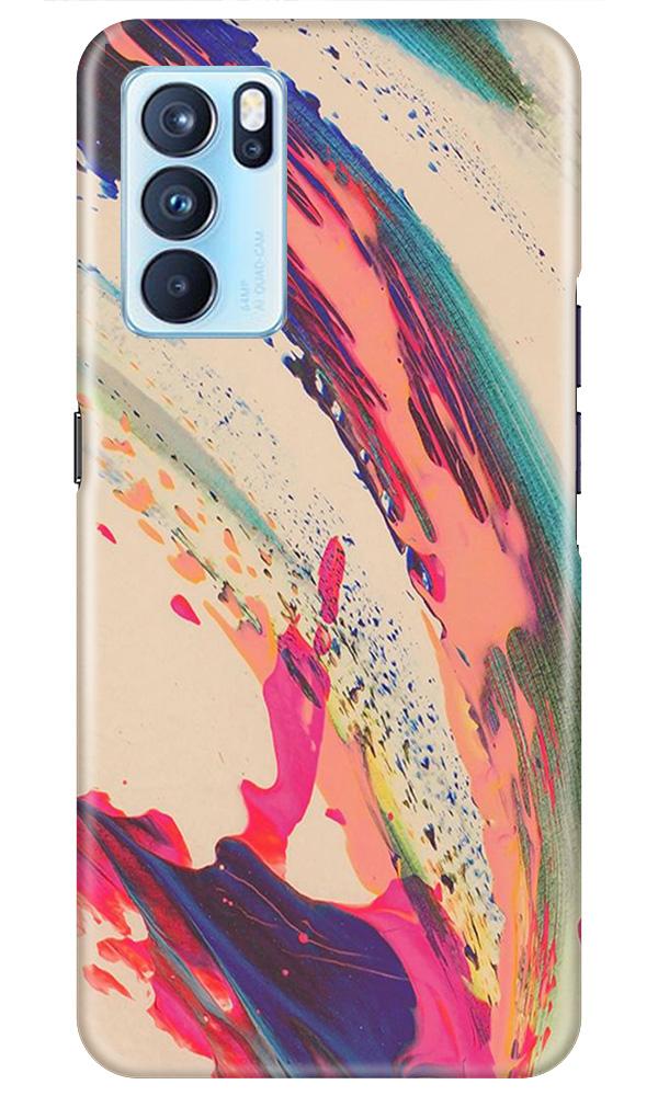 Modern Art Mobile Back Case for Oppo Reno6 5G (Design - 234) Modern Art Case for Oppo Reno6 5G (Design No. 234)
