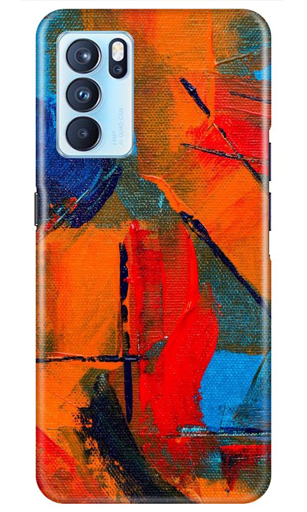 Modern Art Mobile Back Case for Oppo Reno6 5G (Design - 237) Modern Art Case for Oppo Reno6 5G (Design No. 237)