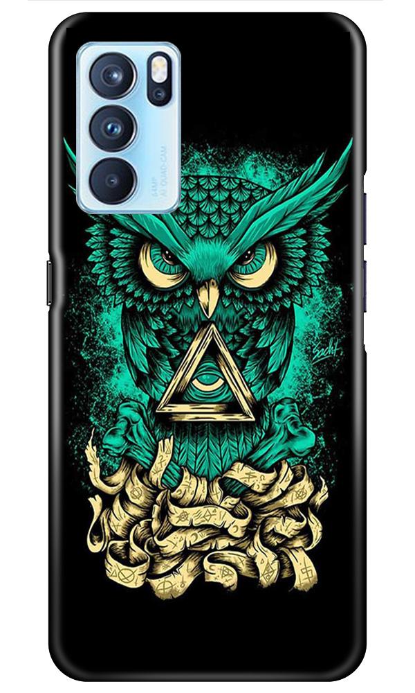 Owl Mobile Back Case for Oppo Reno6 5G (Design - 358) Owl Mobile Back Case for Oppo Reno6 5G (Design - 358)