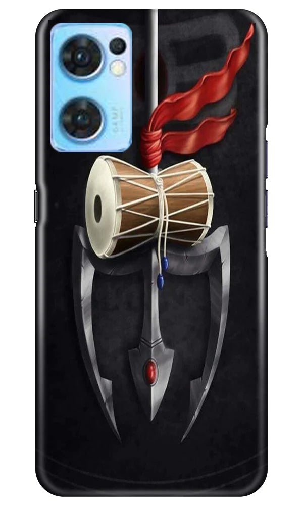 Lord Shiva Mahakal Mobile Back Case for Oppo Reno7 5G (Design - 1) Lord Shiva Mahakal Case for Oppo Reno7 5G