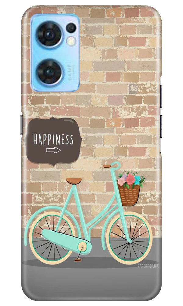 Happiness Mobile Back Case for Oppo Reno7 5G (Design - 53) Happiness Case for Oppo Reno7 5G