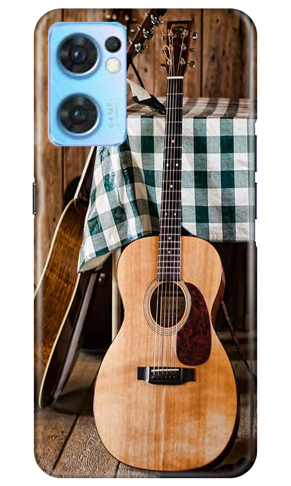 Guitar2 Mobile Back Case for Oppo Reno7 5G (Design - 87) Guitar2 Case for Oppo Reno7 5G