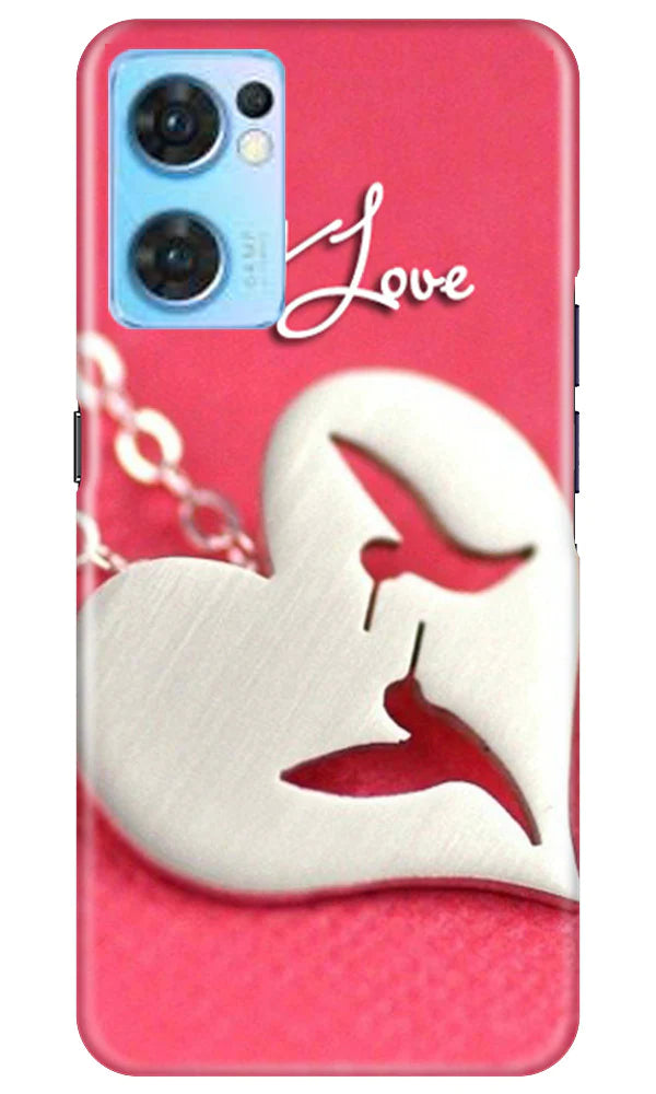 Just love Mobile Back Case for Oppo Reno7 5G (Design - 88) Just love Case for Oppo Reno7 5G
