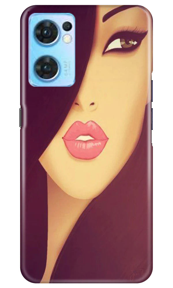 Girlish Mobile Back Case for Oppo Reno7 5G (Design - 130) Girlish Case for Oppo Reno7 5G (Design - 130)