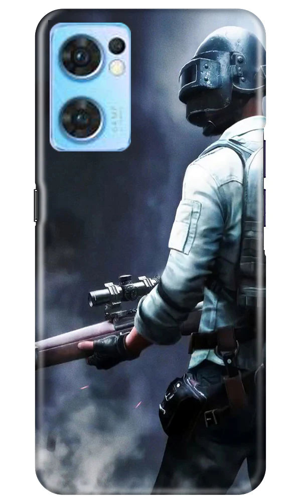 Pubg Mobile Back Case for Oppo Reno7 5G (Design - 148) Pubg Case for Oppo Reno7 5G (Design - 148)