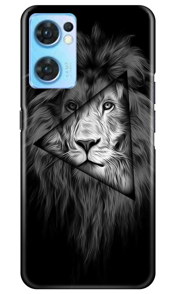 Lion Star Mobile Back Case for Oppo Reno7 5G (Design - 195) Lion Star Case for Oppo Reno7 5G (Design No. 195)