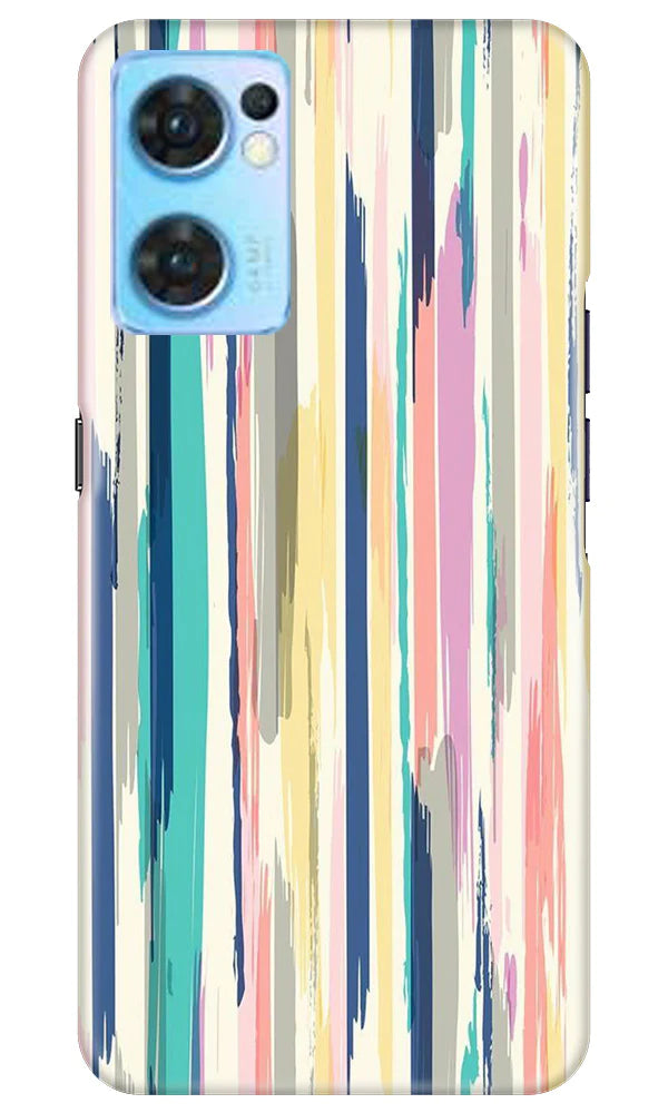 Modern Art Mobile Back Case for Oppo Reno7 5G (Design - 210) Modern Art Case for Oppo Reno7 5G (Design No. 210)
