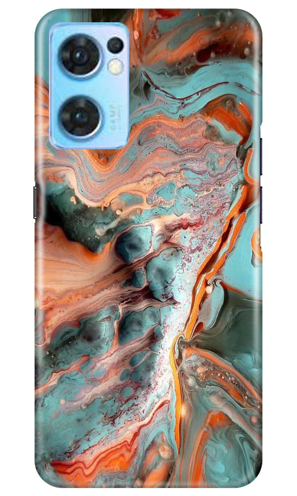 Marble Texture Mobile Back Case for Oppo Reno7 5G (Design - 271) Marble Texture Mobile Back Case for Oppo Reno7 5G (Design - 271)