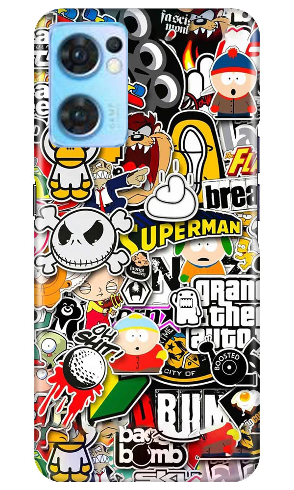 Designer Mobile Back Case for Oppo Reno7 5G (Design - 282) Designer Mobile Back Case for Oppo Reno7 5G (Design - 282)