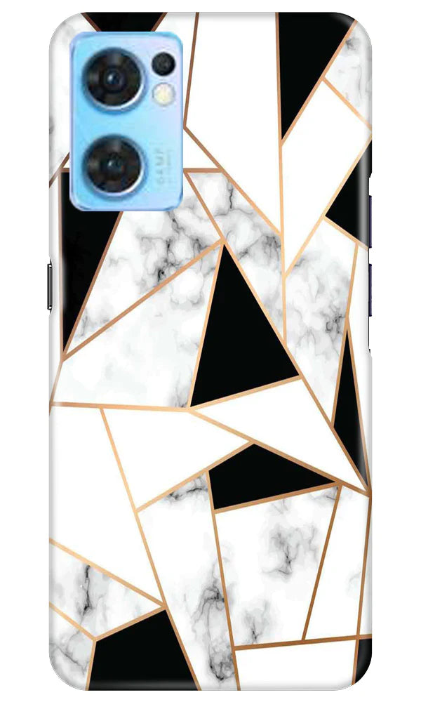 Marble Texture Mobile Back Case for Oppo Reno7 5G (Design - 284) Marble Texture Mobile Back Case for Oppo Reno7 5G (Design - 284)
