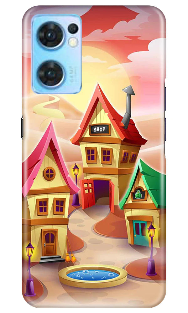 Sweet Home Mobile Back Case for Oppo Reno7 5G (Design - 300) Sweet Home Mobile Back Case for Oppo Reno7 5G (Design - 300)