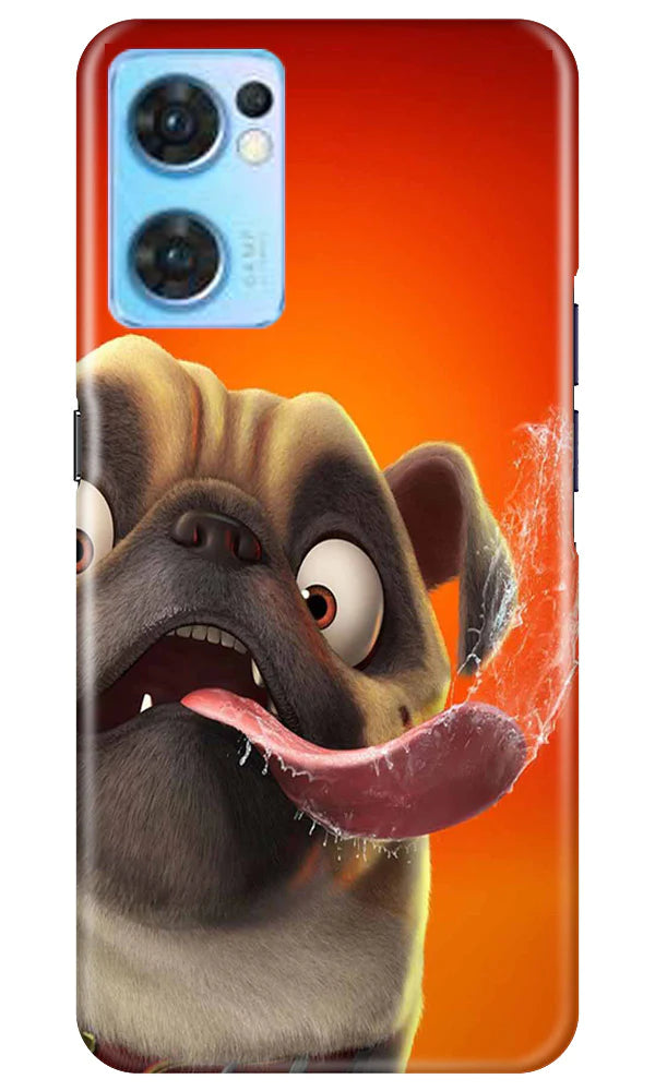 Dog Mobile Back Case for Oppo Reno7 5G (Design - 303) Dog Mobile Back Case for Oppo Reno7 5G (Design - 303)