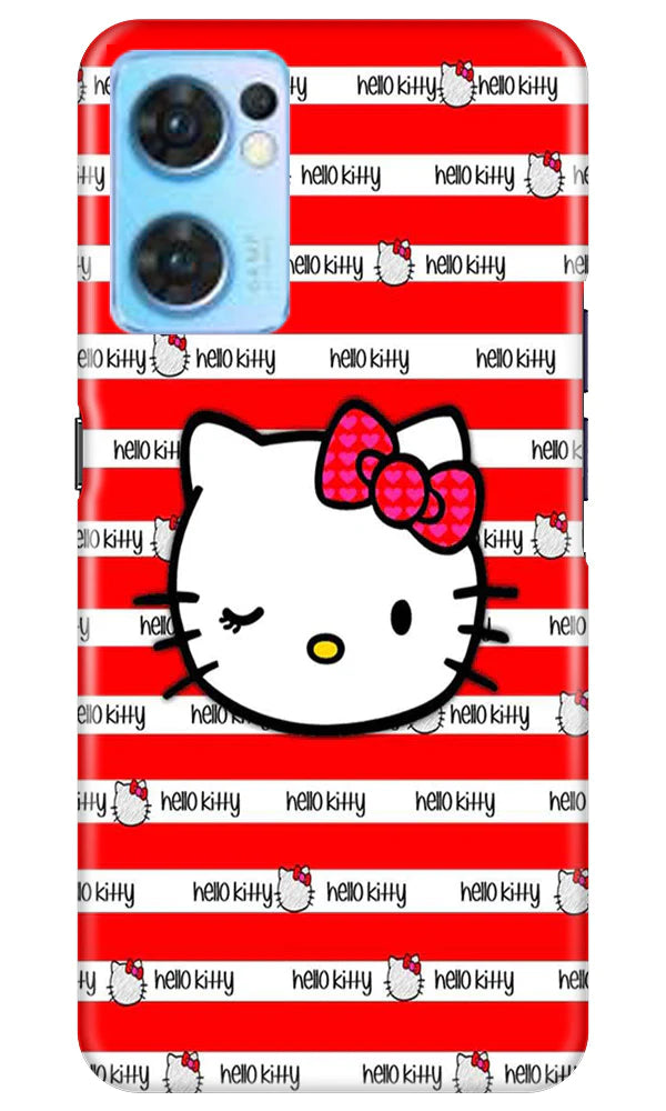 Hello Kitty Mobile Back Case for Oppo Reno7 5G (Design - 323) Hello Kitty Mobile Back Case for Oppo Reno7 5G (Design - 323)