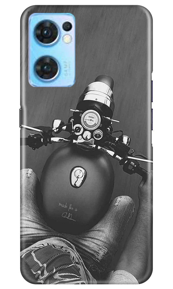 Royal Enfield Mobile Back Case for Oppo Reno7 5G (Design - 341) Royal Enfield Mobile Back Case for Oppo Reno7 5G (Design - 341)